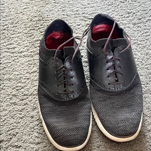Cole Haan Black and Red Oxford Shoes